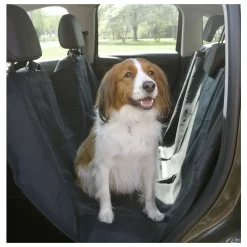 Adori Autobeschermingsdeken Met Rits - Hondenautoaccessoire - 145x150 Cm Zwart