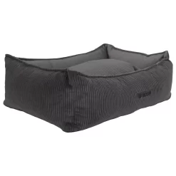 Wooff Cocoon Rib Velours Antraciet - Hondenmand 13 Wooff Cocoon Rib Velours Antraciet - Hondenmand -Dierbenodigdheden-Honden 4067 M 30014931 2