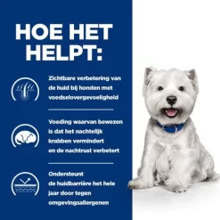 Hill's Prescription Diet Derm Complete Mini Environmental/Food Sensitivities - Hondenvoer - Rijst Ei 1 Kg 9 Hill's Prescription Diet Derm Complete Mini Environmental/Food Sensitivities - Hondenvoer - Rijst Ei 1 Kg -Dierbenodigdheden-Honden 4125 30019231 4