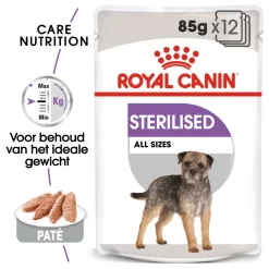 Royal Canin Sterilised Natvoer - Hondenvoer - 12x85 G -Dierbenodigdheden-Honden 4148 10044788 9