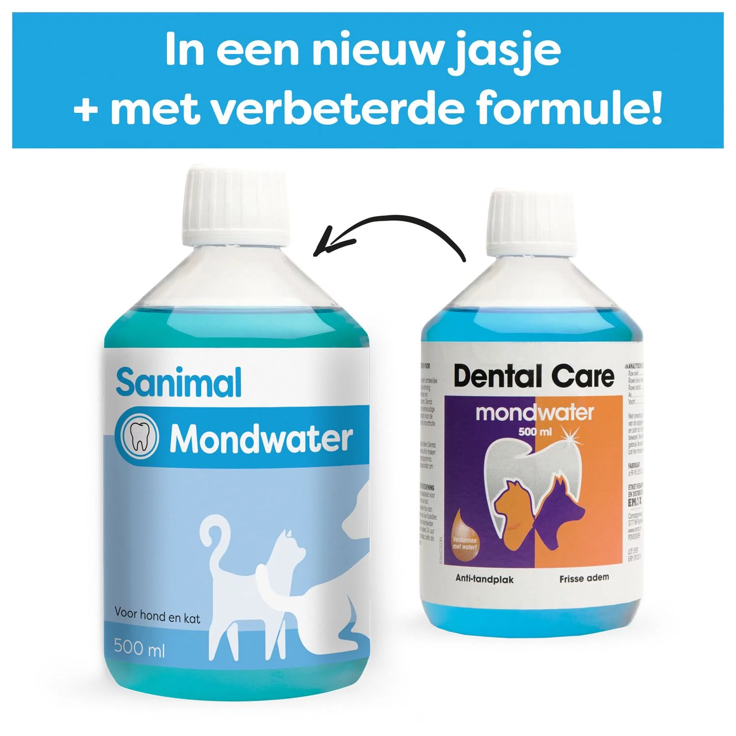 Sanimal Dental Care - Gebitsverzorging - 500 Ml 3 Sanimal Dental Care - Gebitsverzorging - 500 Ml - Afbeelding 3