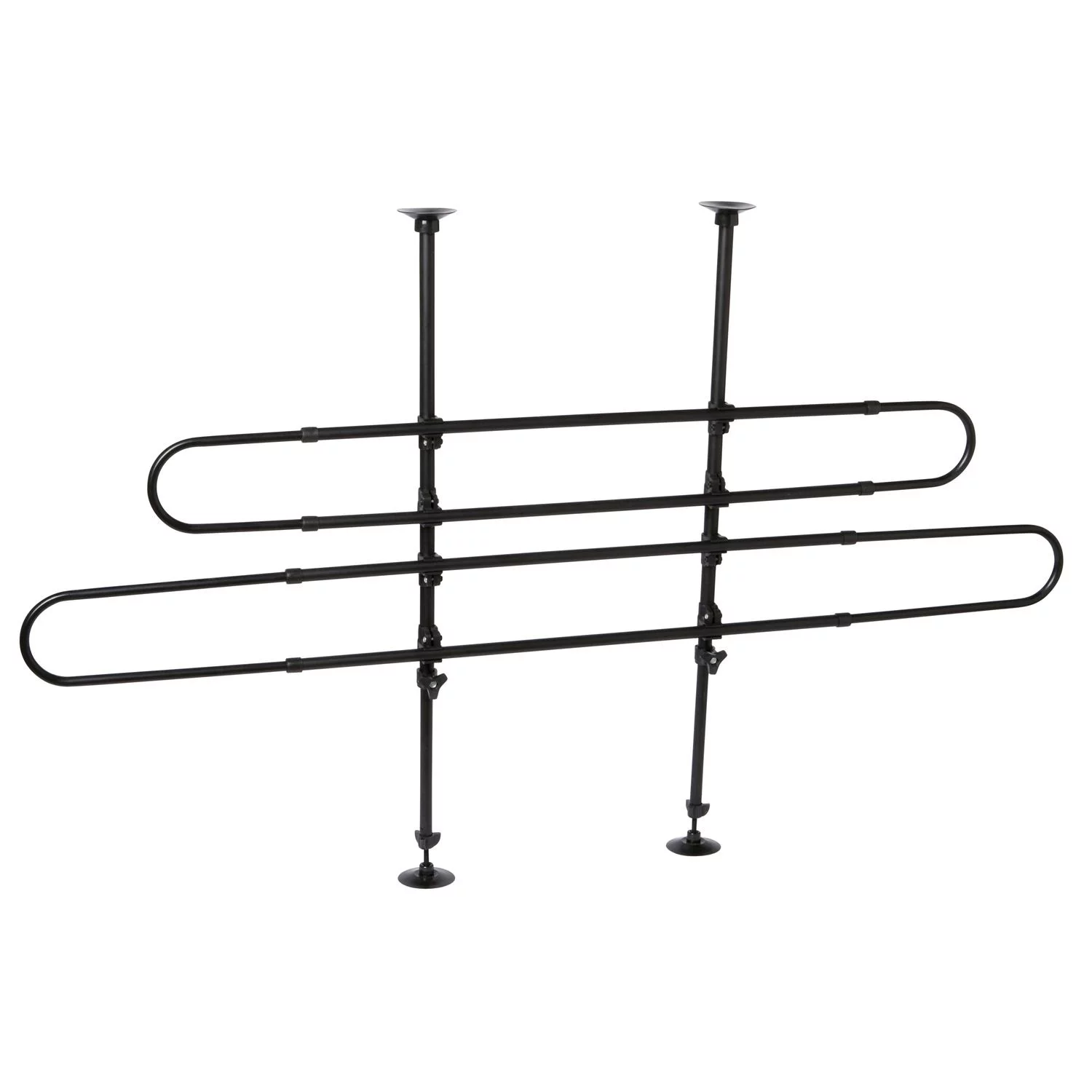 Adori Autorek Verstelbaar - Hondenautoaccessoire - B 85-150 H 60-110 Cm Zwart 4 Adori Autorek Verstelbaar - Hondenautoaccessoire - B 85-150 H 60-110 Cm Zwart - Afbeelding 4