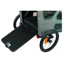 Trixie Fietskar - Hondenfietskar - 71x95x85/138 Cm Grijs Groen Tot 35 Kg Medium -Dierbenodigdheden-Honden 4310 30026872 7