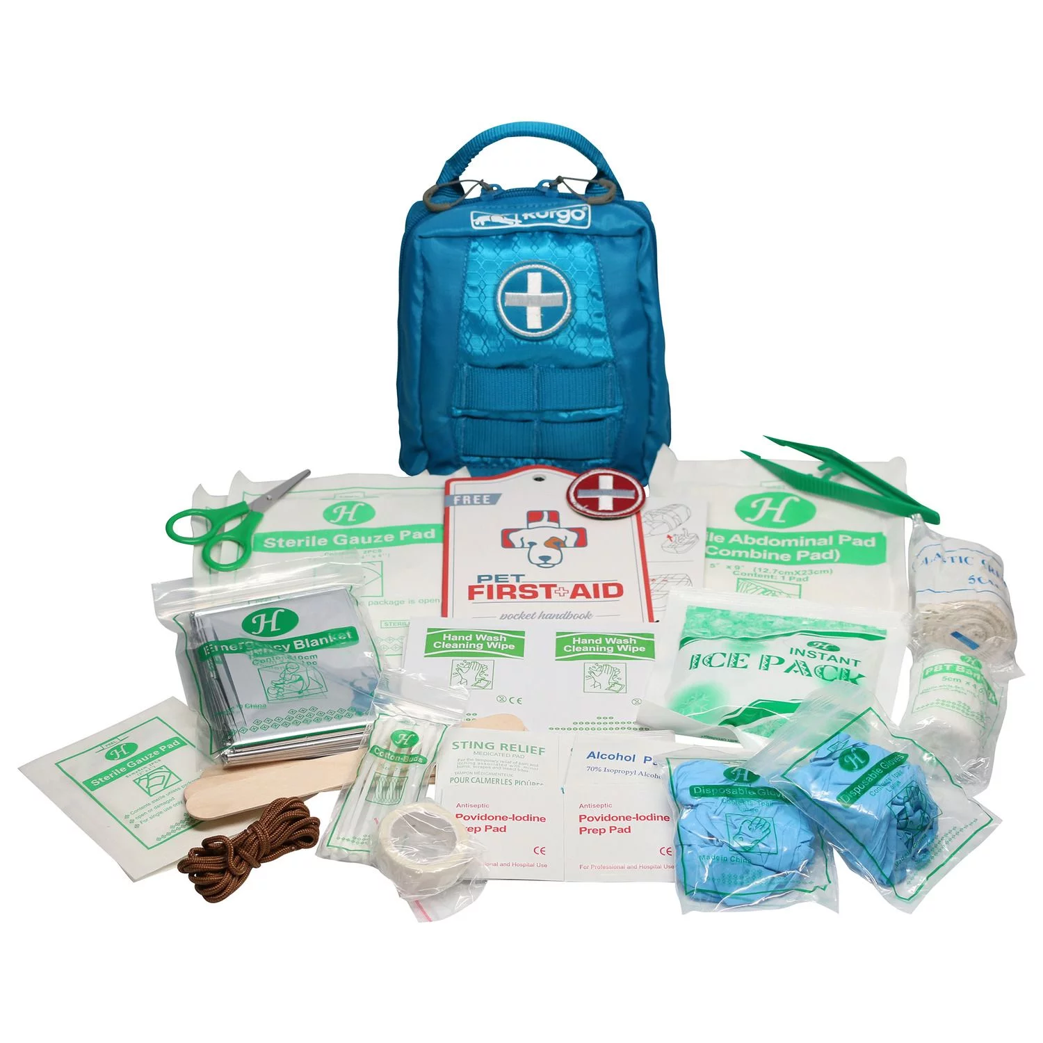 Kurgo Rsg First Aid Kit - Honden-EHBO-Set - Blauw 5 Kurgo Rsg First Aid Kit - Honden-EHBO-Set - Blauw - Afbeelding 5