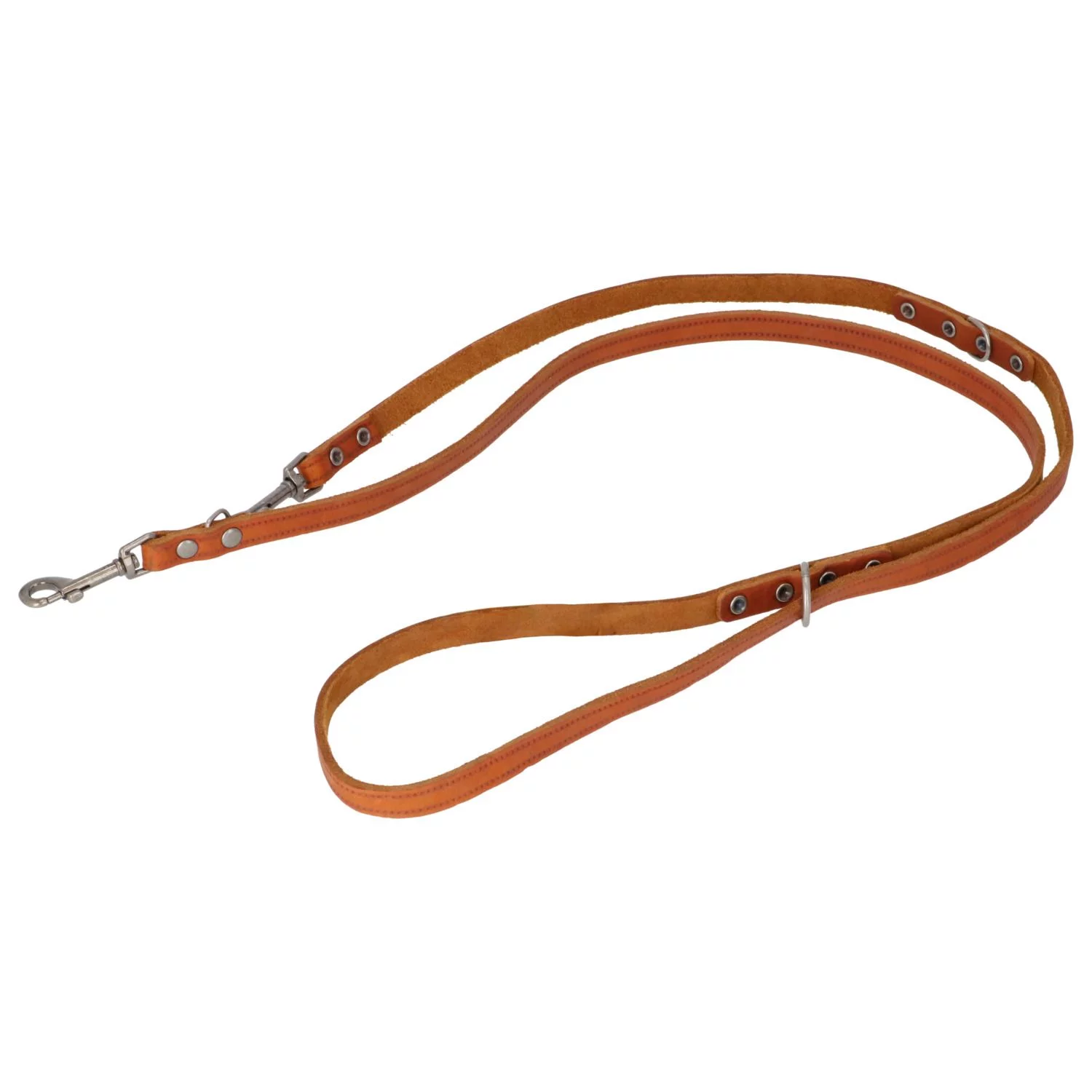 Adori Dresseerlijn Vetleder Met Print - Hondenriem - 200x1.4 Cm Cognac M 2 Adori Dresseerlijn Vetleder Met Print - Hondenriem - 200x1.4 Cm Cognac M - Afbeelding 2