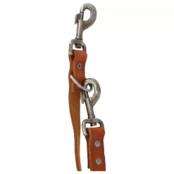 Adori Dresseerlijn Vetleder Met Print - Hondenriem - 200x2.5 Cm Cognac L/Xl -Dierbenodigdheden-Honden 4550 30015910 3