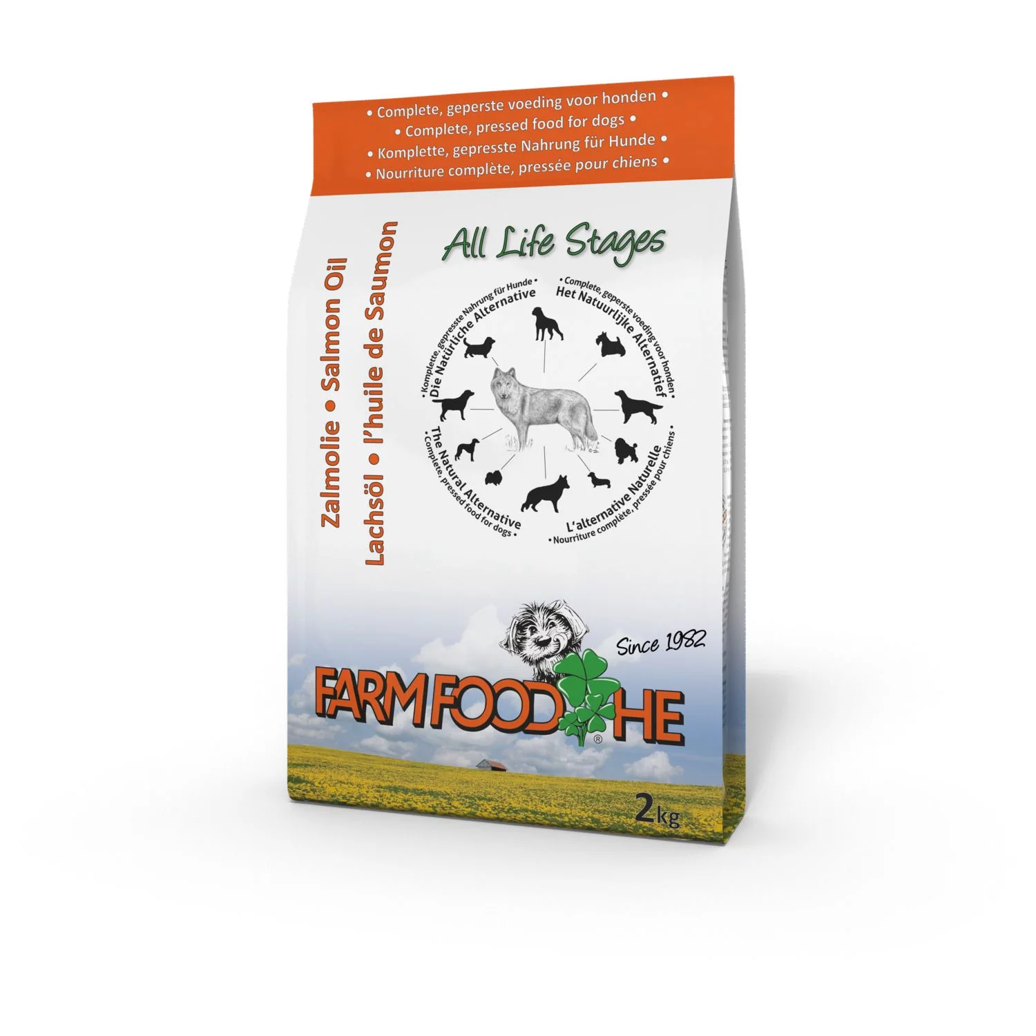 Farm Food Zalmolie Standaard Zalm - Hondenvoer 1 Farm Food Zalmolie Standaard Zalm - Hondenvoer