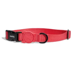 Zee.Dog Halsband Neon Coral Coral - Hondenhalsband