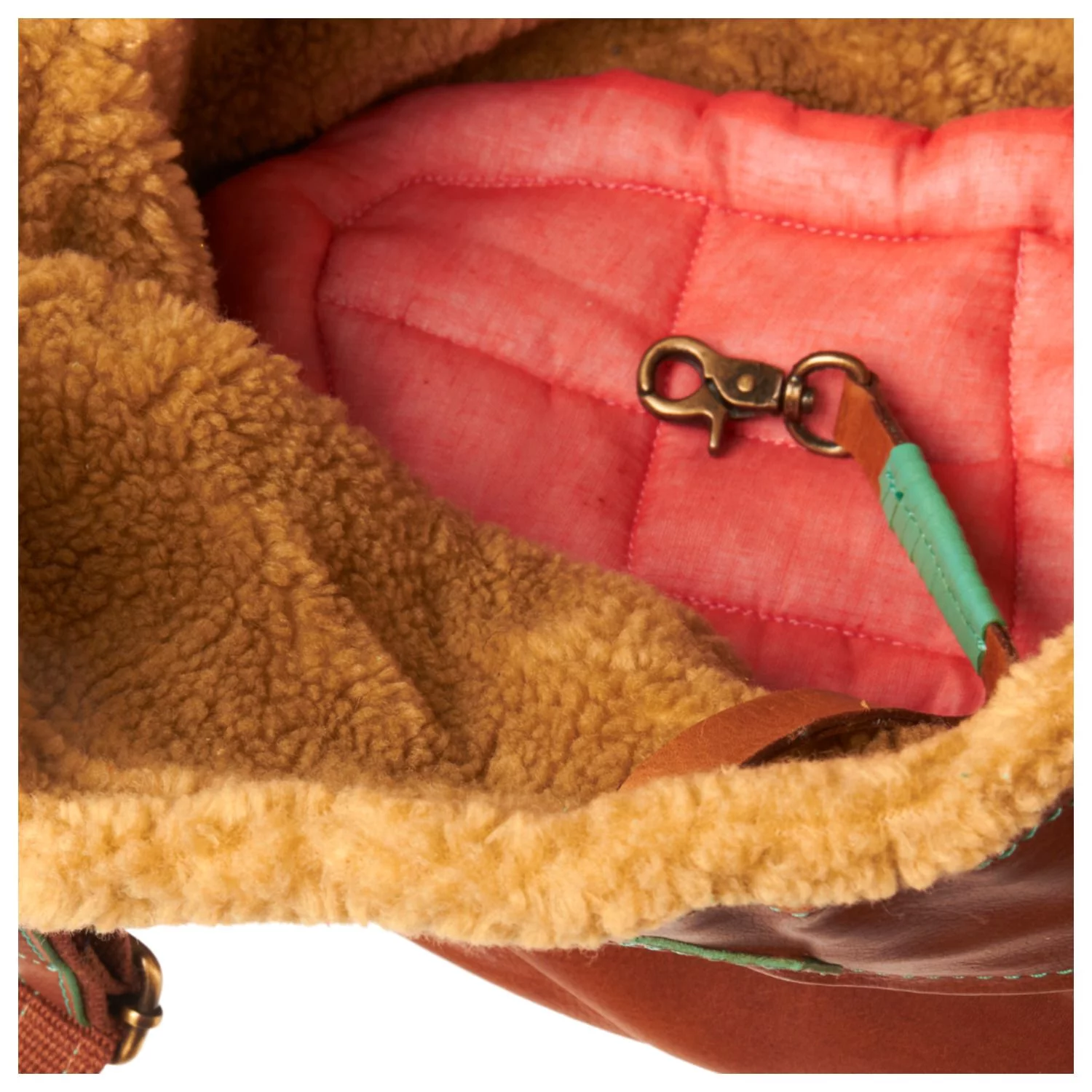 Dwam Hondentas Hipster Bag Blondie - Hondendraagtas - 32x20x27 Cm Bruin 3 Dwam Hondentas Hipster Bag Blondie - Hondendraagtas - 32x20x27 Cm Bruin - Afbeelding 3