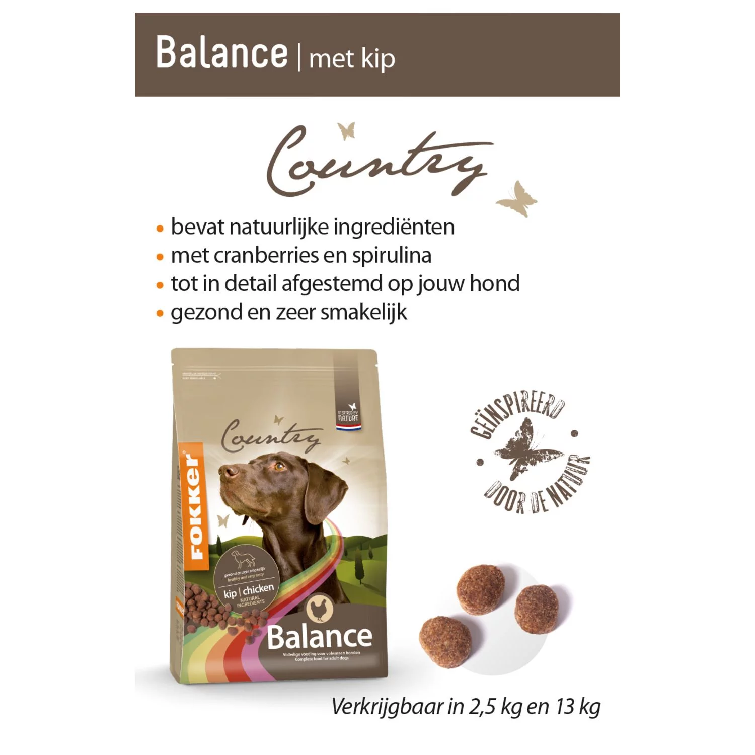 Fokker Country Balance Gevogelte - Hondenvoer 2 Fokker Country Balance Gevogelte - Hondenvoer - Afbeelding 2