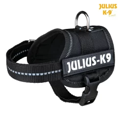 Julius K9 Julius-K9 Powerharness Zwart - Hondenharnas