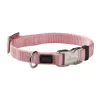 Hunter Klikhalsband Alu Nylon Soft - Hondenhalsband - 30-45x1.5 Cm Roze