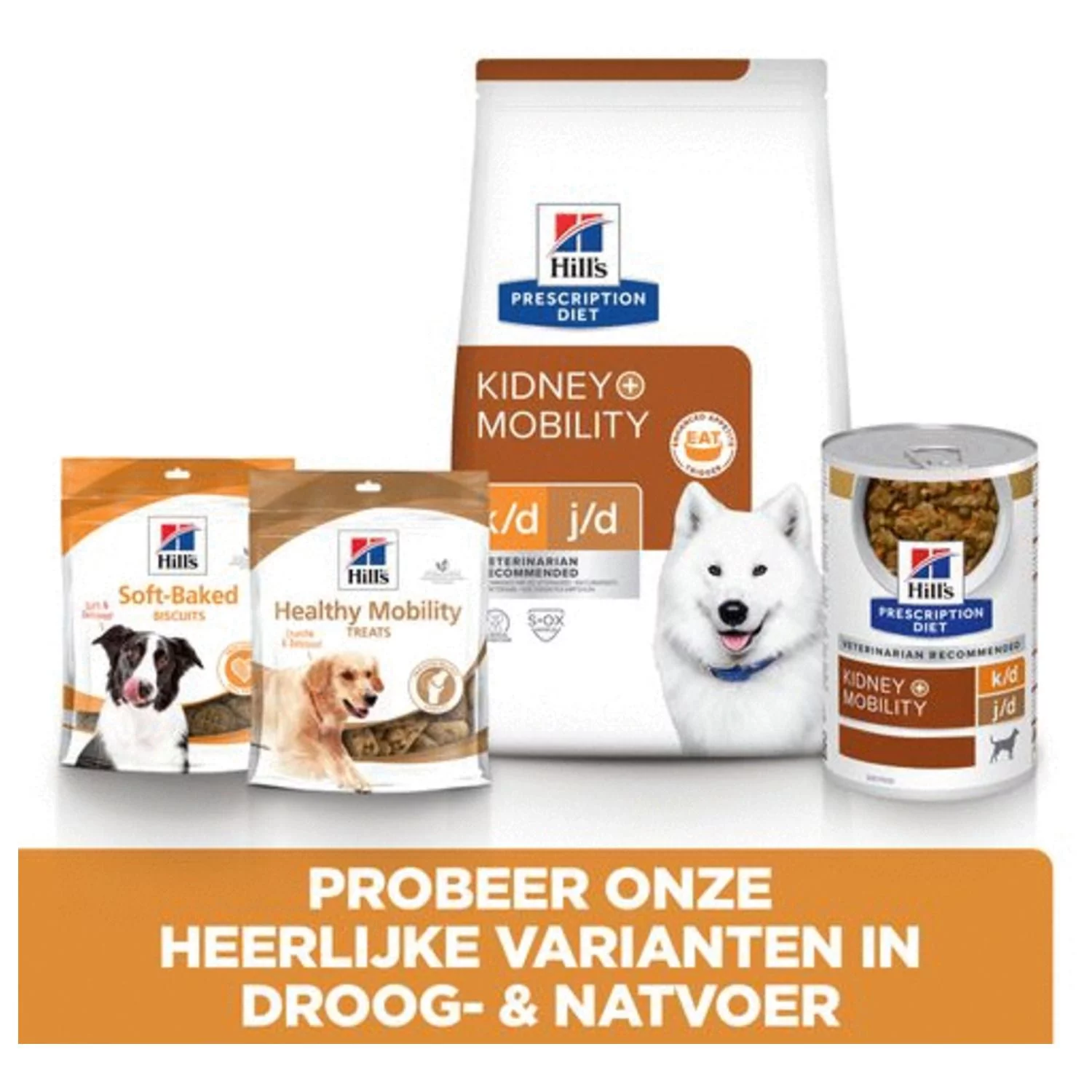 Hill's Prescription Diet K/D + Mobility - Kidney + Joint Care Zak Kip - Hondenvoer 6 Hill's Prescription Diet K/D + Mobility - Kidney + Joint Care Zak Kip - Hondenvoer - Afbeelding 6