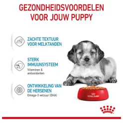 Royal Canin Medium Natvoer - Puppy-Hondenvoer - 10x140 G -Dierbenodigdheden-Honden 5091 10024479 4