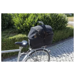 Trixie Fietsmand Long Voor Brede Bagagedragers - Hondenfietsaccessoires - 29x49x60 Cm Zwart -Dierbenodigdheden-Honden 5094 10047437 6
