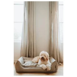 Maxxnobel Ultra Orthopedische Sofa Lederlook Beige - Hondenbank -Dierbenodigdheden-Honden 5096 M 30025163 8