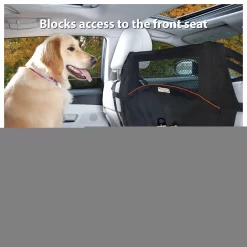 Kurgo Backseat Barrier - Hondenautoaccessoire - Zwart -Dierbenodigdheden-Honden 5194 30021337 3