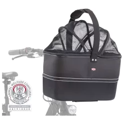 Trixie Fietsmand Stuur - Hondenfietsaccessoires - 41x47x29 Cm 2042 G Zwart -Dierbenodigdheden-Honden 5223 30002504 4