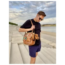 Dwam Hondentas Hipster Bag Blondie - Hondendraagtas - 32x20x27 Cm Bruin 11 Dwam Hondentas Hipster Bag Blondie - Hondendraagtas - 32x20x27 Cm Bruin -Dierbenodigdheden-Honden 5307 10042198 6