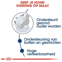 Royal Canin Maxi Ageing 8+ Natvoer - Hondenvoer - 10x140 G 11 Royal Canin Maxi Ageing 8+ Natvoer - Hondenvoer - 10x140 G -Dierbenodigdheden-Honden 5420 10024484 4