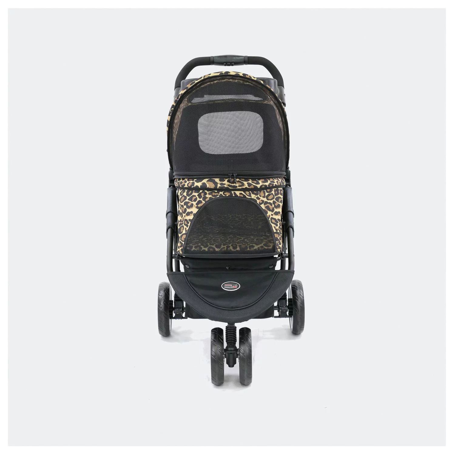 Innopet Honden Buggy Cheetah - Hondentrolley - 94x51x102 Cm 7.1 Kg Zwart Geel Bruin 3 Innopet Honden Buggy Cheetah - Hondentrolley - 94x51x102 Cm 7.1 Kg Zwart Geel Bruin - Afbeelding 3