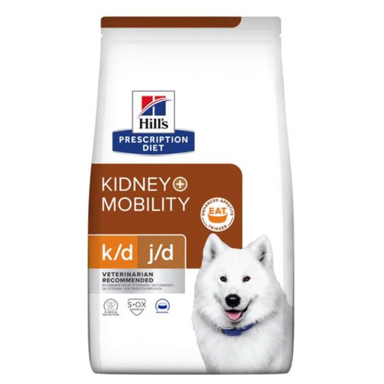 Hill's Prescription Diet K/D + Mobility - Kidney + Joint Care Zak Kip - Hondenvoer 1 Hill's Prescription Diet K/D + Mobility - Kidney + Joint Care Zak Kip - Hondenvoer