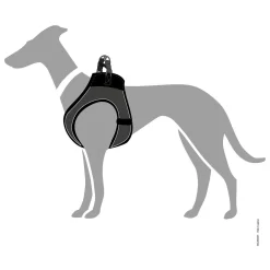 Hunter Harnas Hilo Comfort Antraciet - Hondenharnas 10 Hunter Harnas Hilo Comfort Antraciet - Hondenharnas -Dierbenodigdheden-Honden 5525 M 10044590 5