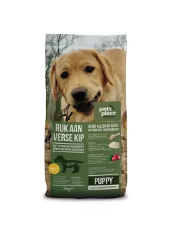 Pets Place Naturals Puppy Small Breed Kip - Hondenvoer