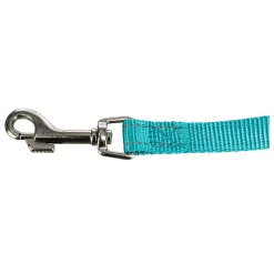 Trixie Buikriem Met Looplijn - Hondenhardlooplijn - 60-130x3.5 Cm Turquoise Grijs -Dierbenodigdheden-Honden 5635 30015089 5