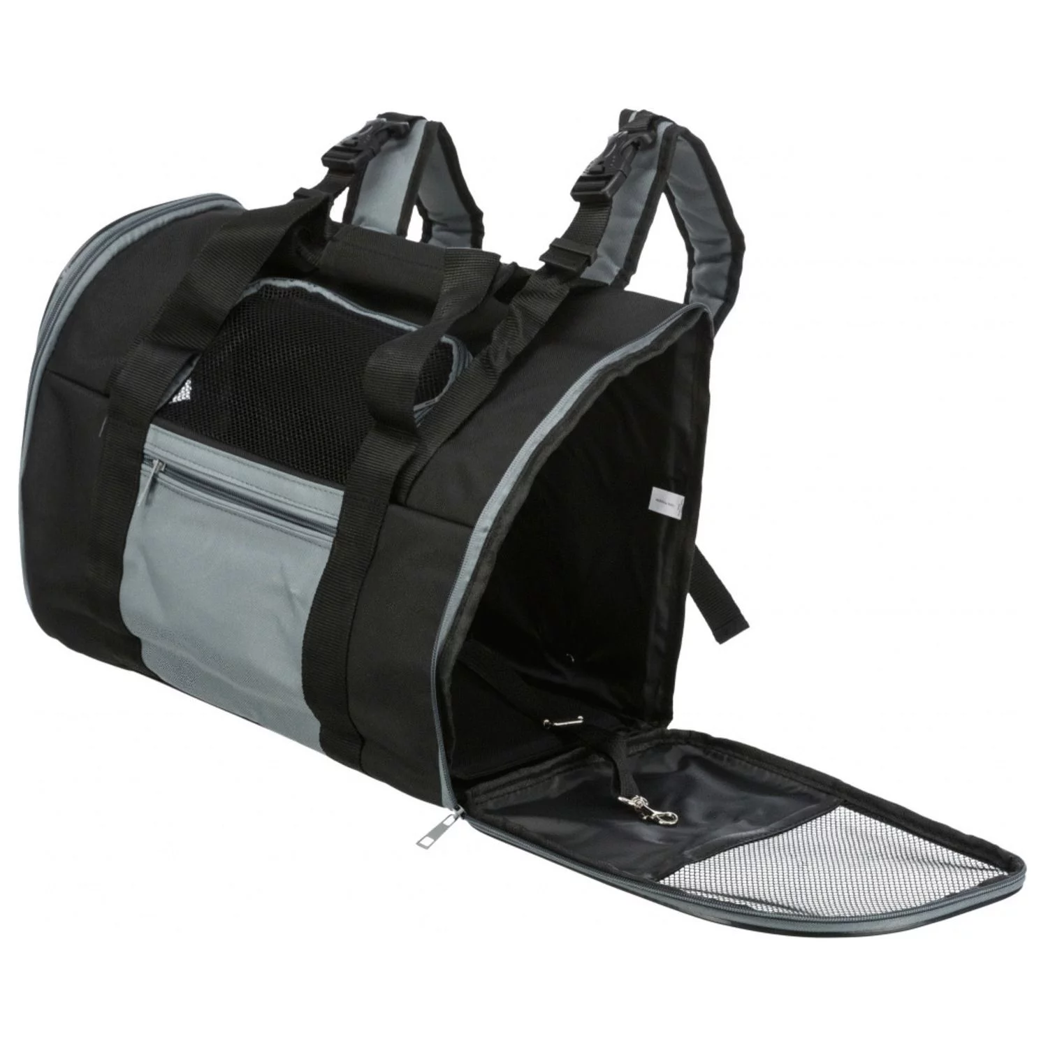 Trixie Rugtas Connor - Hondendraagtas - 42x29x21 Cm Zwart Blauw 2 Trixie Rugtas Connor - Hondendraagtas - 42x29x21 Cm Zwart Blauw - Afbeelding 2