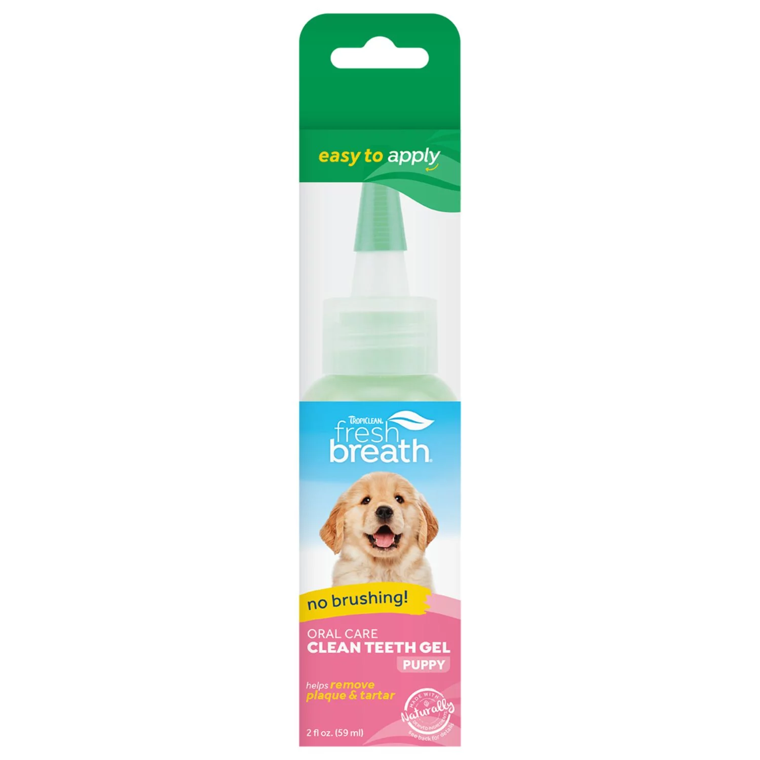 Tropiclean Fresh Breath Oral Care Gel Puppy - Gebitsverzorging - 59 Ml 15 G 1 Tropiclean Fresh Breath Oral Care Gel Puppy - Gebitsverzorging - 59 Ml 15 G