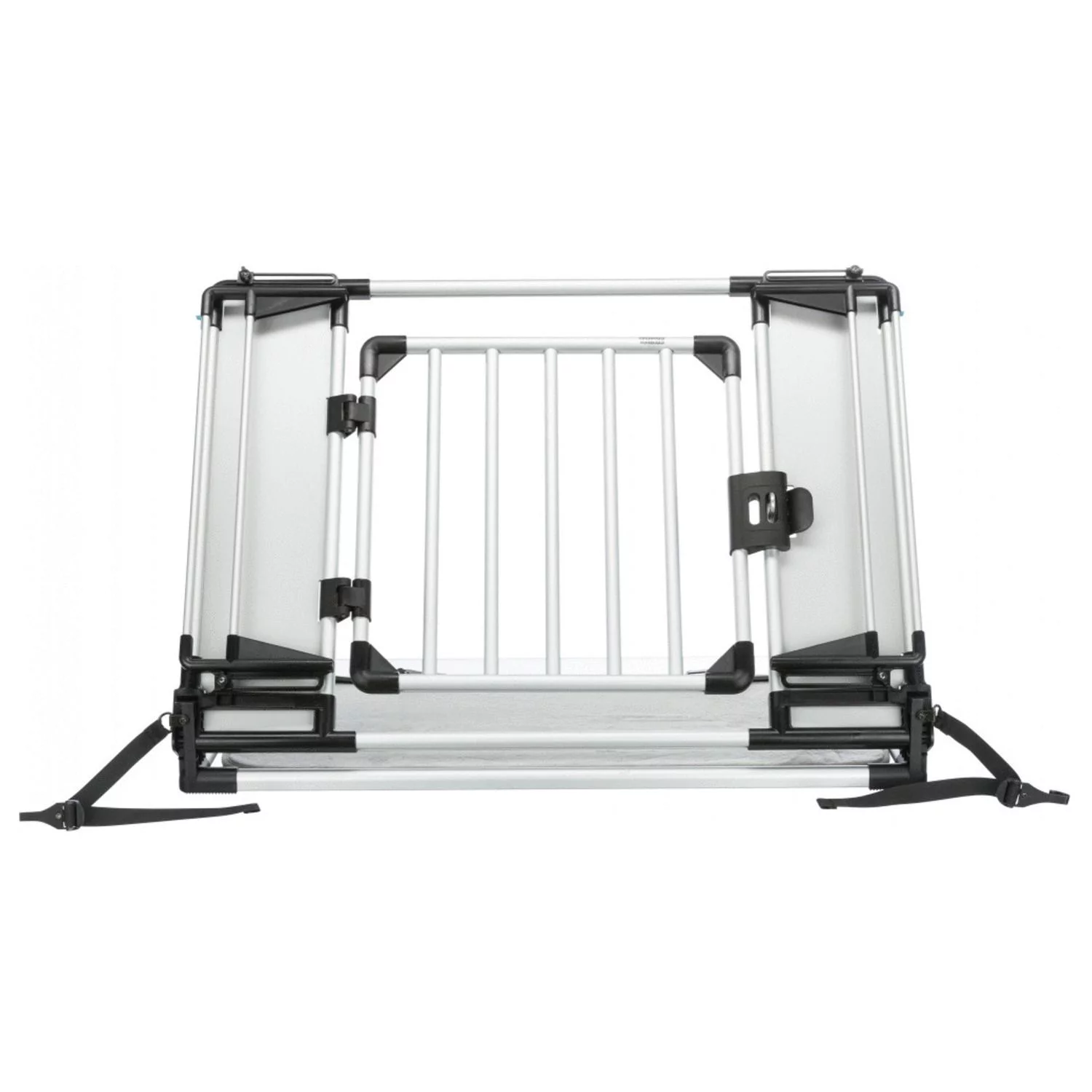 Trixie Autorek Universeel - Hondenautoaccessoire - 94-114x69 Cm Zilver Zwart 2 Trixie Autorek Universeel - Hondenautoaccessoire - 94-114x69 Cm Zilver Zwart - Afbeelding 2