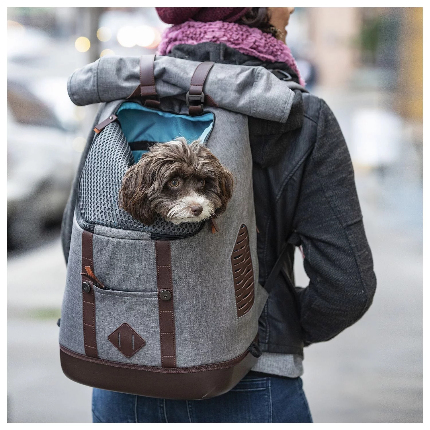 Kurgo K-9 Rugzak - Hondenrugzak - Grijs 9 Kurgo K-9 Rugzak - Hondenrugzak - Grijs - Afbeelding 9