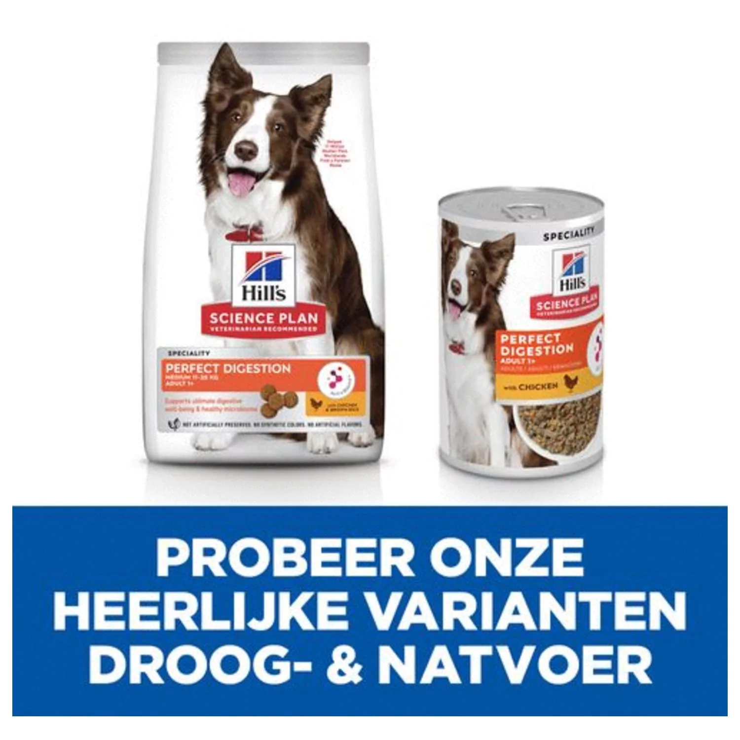 Hill's Canine Adult Perfect Digestion Medium - Hondenvoer 4 Hill's Canine Adult Perfect Digestion Medium - Hondenvoer - Afbeelding 4