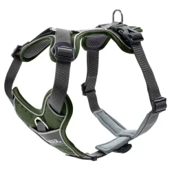 Hunter Harnas Divo Groen&Grijs - Hondentuig