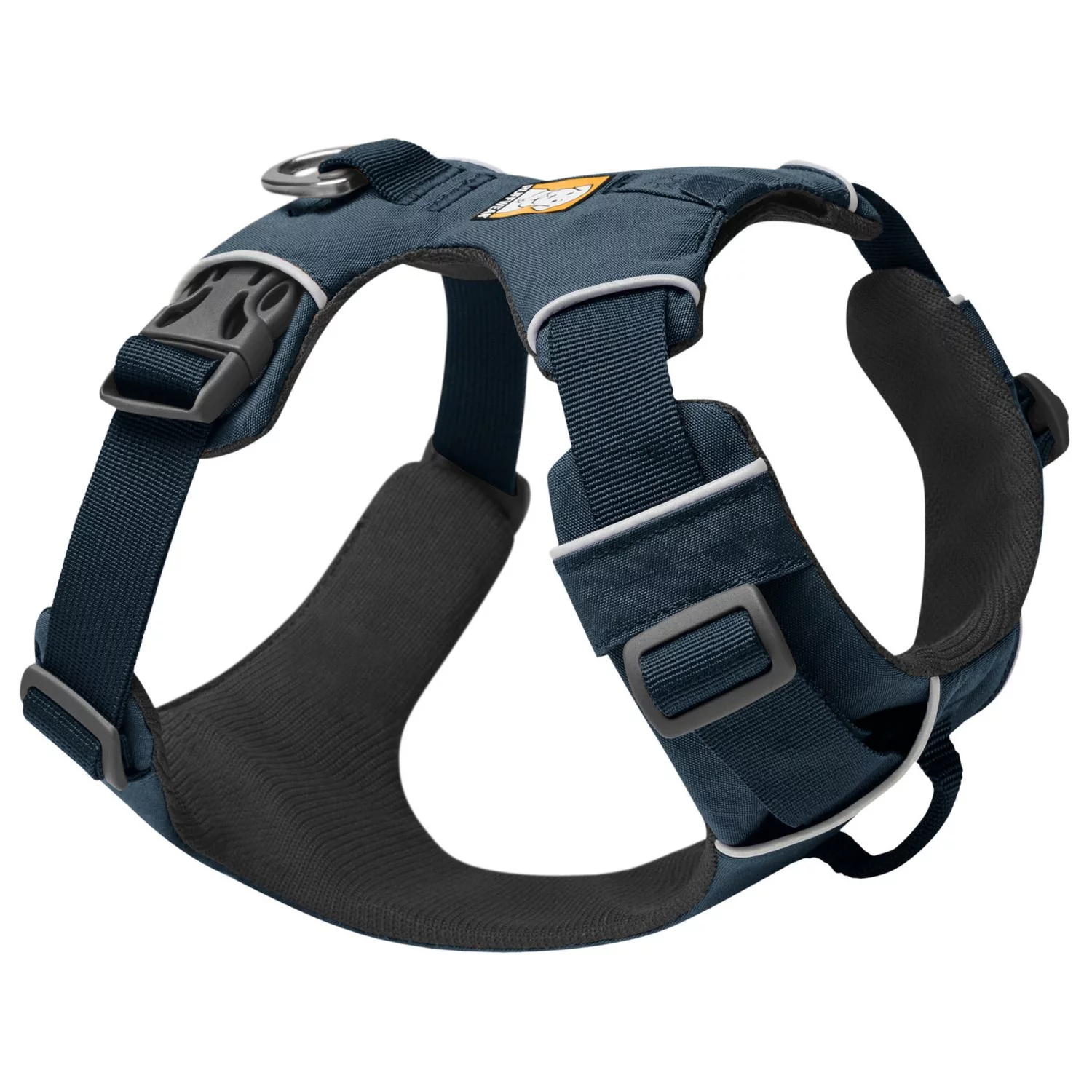 Ruffwear Front Range Harness Blauw - Hondenharnas 1 Ruffwear Front Range Harness Blauw - Hondenharnas