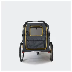 Innopet Hercules 2.0 - Hondenbuggy - Hondenfietskar - 100x83x105 Cm Zwart Grijs Geel Tot 50 Kilo -Dierbenodigdheden-Honden 5936 30018622 3