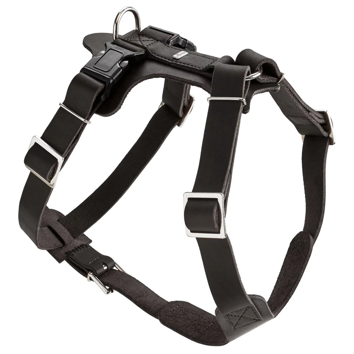 Hunter Hondentuig Aalborg Zwart - Hondenharnas 1 Hunter Hondentuig Aalborg Zwart - Hondenharnas