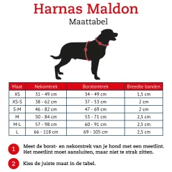 Hunter Harnas Maldon Zwart&Grijs - Hondentuig -Dierbenodigdheden-Honden 5986 M 30013768 12