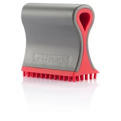 Kurgo Shed Sweeper - Hondenvachtborstel - Grijs Rood