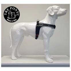 Tre Ponti Forza Tuig Zwart&Reflectie - Hondenharnas 8 Tre Ponti Forza Tuig Zwart&Reflectie - Hondenharnas -Dierbenodigdheden-Honden 6102 M 10049262 3