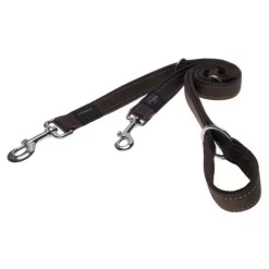 Rogz Utility Multilijn - Hondenriem - 180x1.6 Cm Bruin M