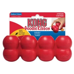 Kong Goodie Ribbon Rood - Hondenspeelgoed