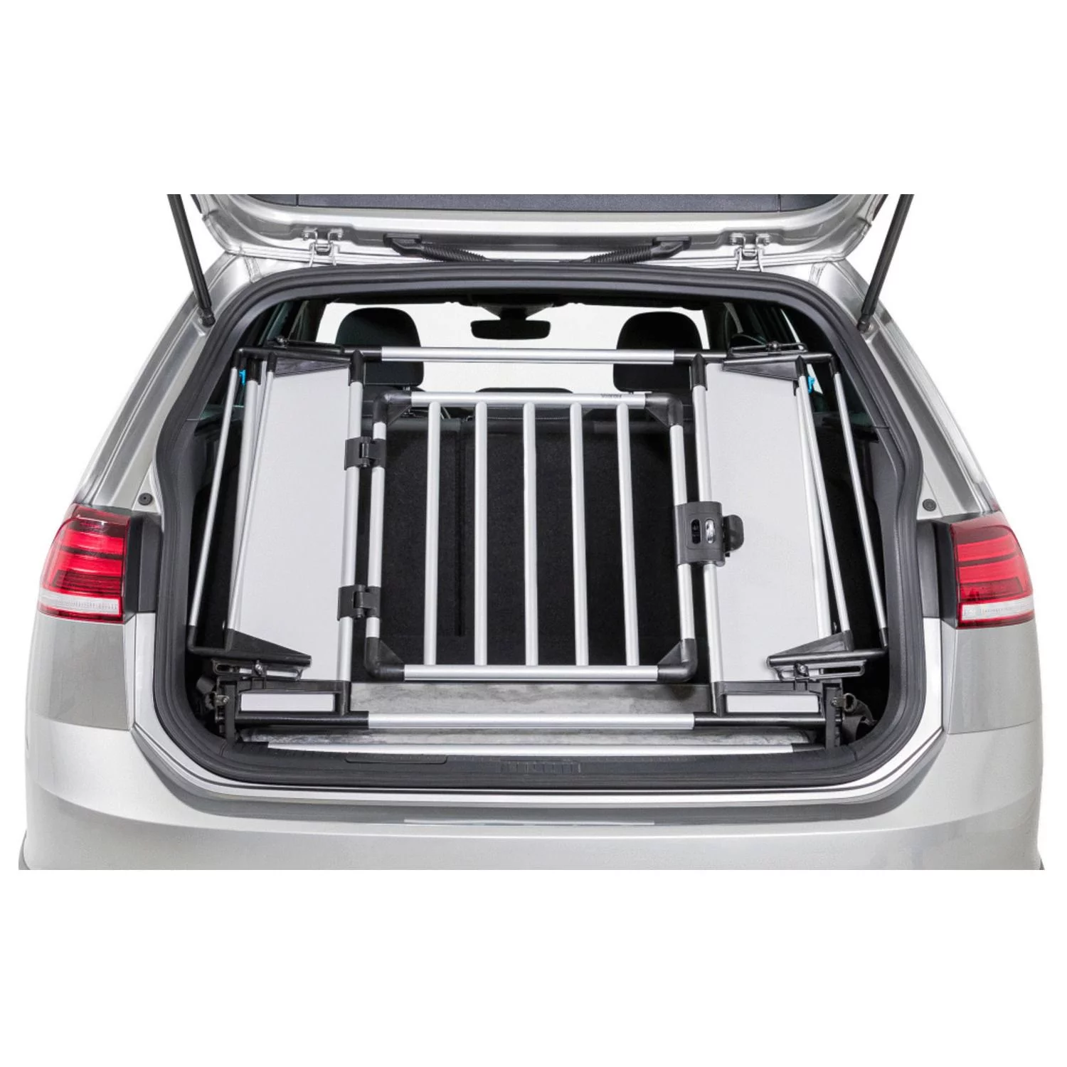 Trixie Autorek Universeel - Hondenautoaccessoire - 94-114x69 Cm Zilver Zwart 1 Trixie Autorek Universeel - Hondenautoaccessoire - 94-114x69 Cm Zilver Zwart