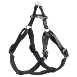 Adori Harnas Nylon Soft Zwart&Zwart - Hondenharnas