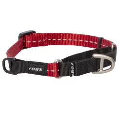 Rogz Utility Control Halsband Rood - Hondenhalsband