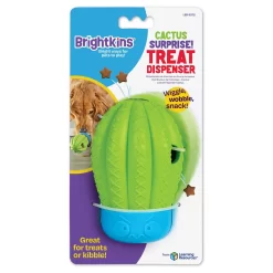 Brightkins Voerspeeltje Cactus - Hondenspeelgoed - Groen Blauw