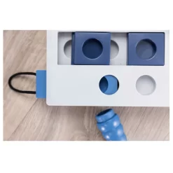 Trixie Dog Activity Mini Mover Strategiespel - Hondenspeelgoed - 25x20 Cm Donkerblauw Wit Lichtblauw 1 Stuk Level 3 -Dierbenodigdheden-Honden 6445 10025867 4
