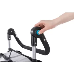 Trixie Fietskar Opvouwbaar - Hondenfietskar - 58x93x74/114 Cm Grijs Zwart Tot 15 Kg Small -Dierbenodigdheden-Honden 6493 30019180 8