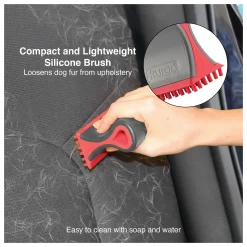 Kurgo Shed Sweeper - Hondenvachtborstel - Grijs Rood -Dierbenodigdheden-Honden 6528 30021354 3
